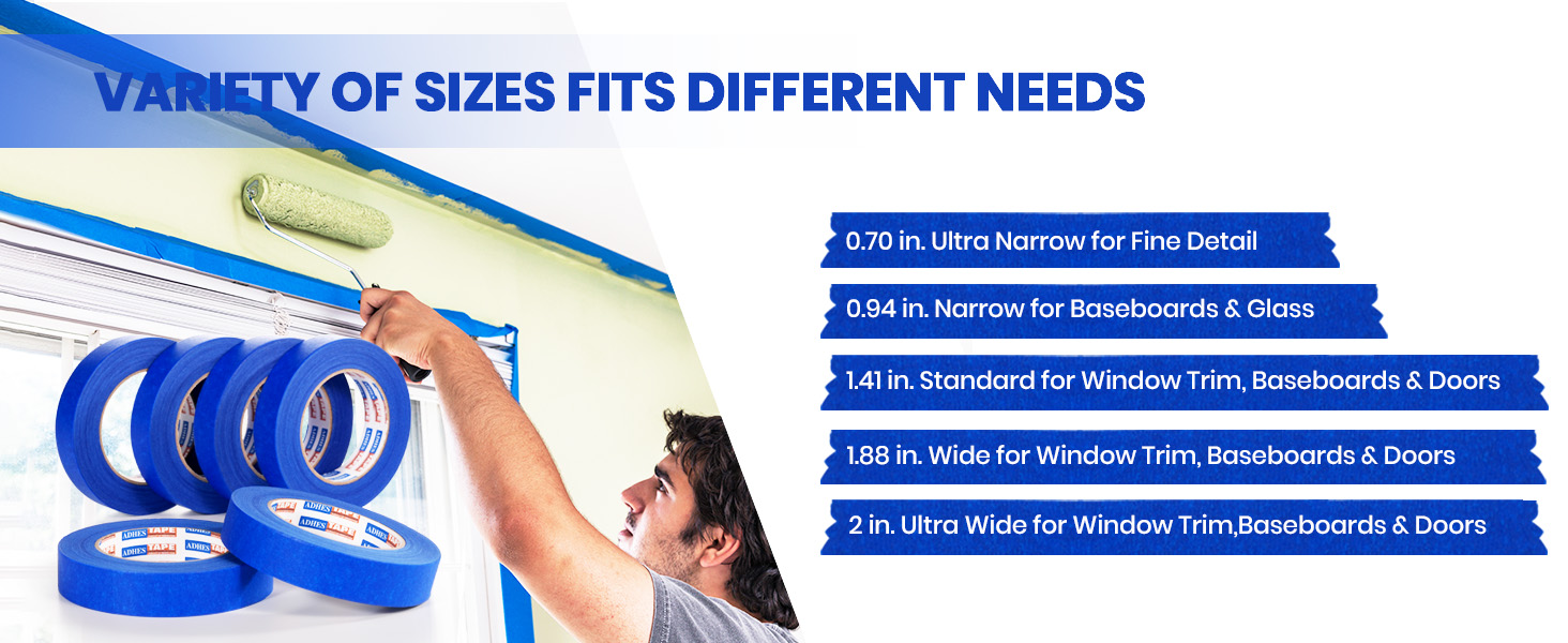 ADHES Upgrade Blue Painters Tape