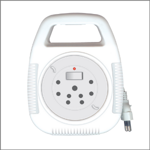 Anchor by Panasonic 6A 2 Pin Flex Box with Indicator & Handle | 8 Mtr Extension Flex Box for Home, Office (5219)
