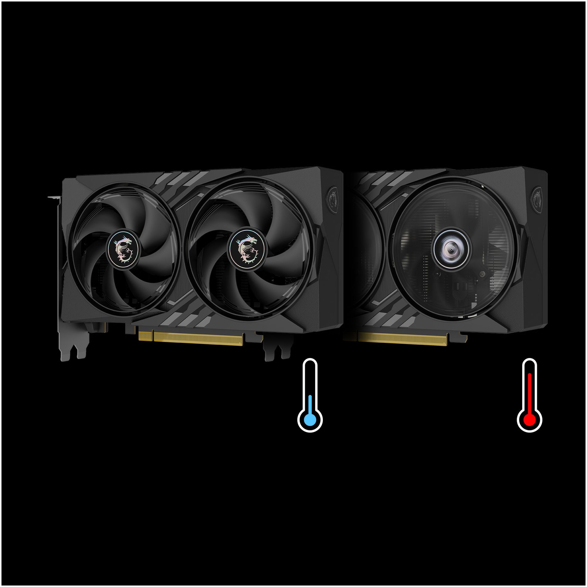 MSI GeForce RTX 5050 8G Gaming OC Graphic Card - NVIDIA GeForce RTX 5050 GPU, 8GB GDDR6 128-bit Memory, 20 Gbps, PCI Express Gen 5 x16 Interface, Upto 2632 MHz, Twin FROZR 10