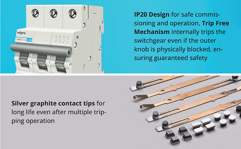 Wipro Enshield 32A DP Box Type MCB