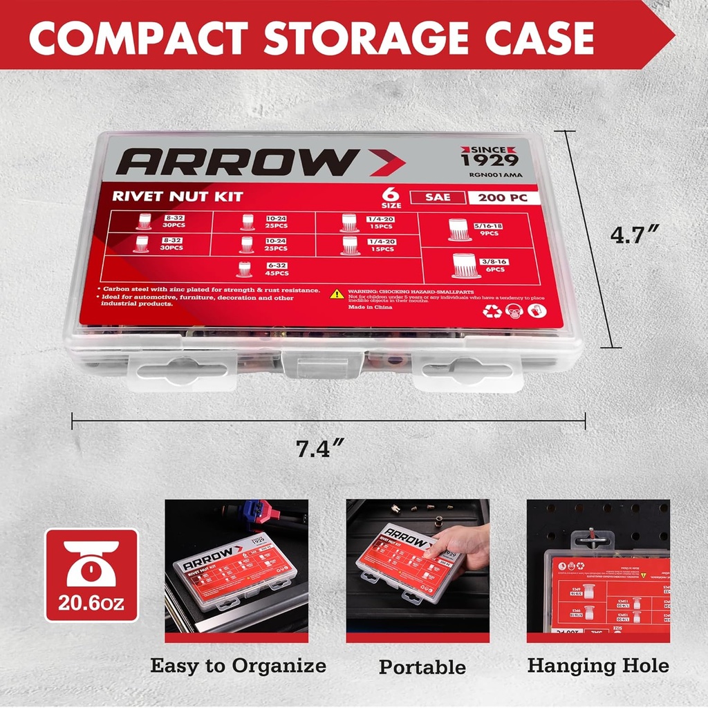 arrow-rivet-nut-kit-200pcs-sae-high-carb-5.jpg