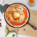 SOLARA Crownstone ferro fundido Dosa Tawa 12 polegadas com alça