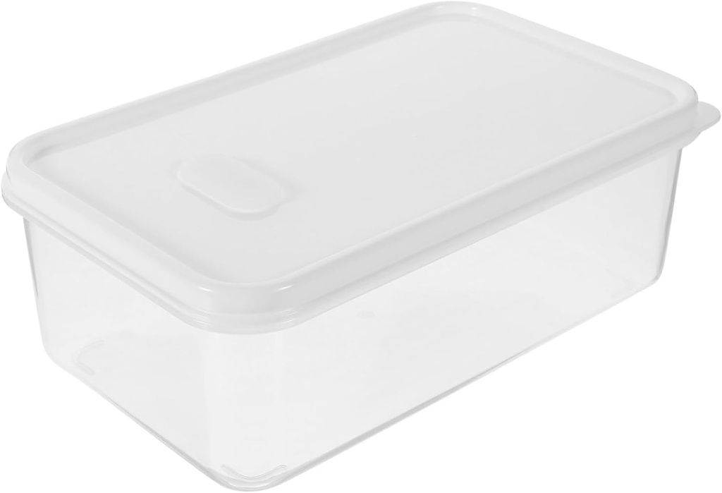 Crisper Box Bread Storage Container Fridge Food Box Excellent Sealing Performance