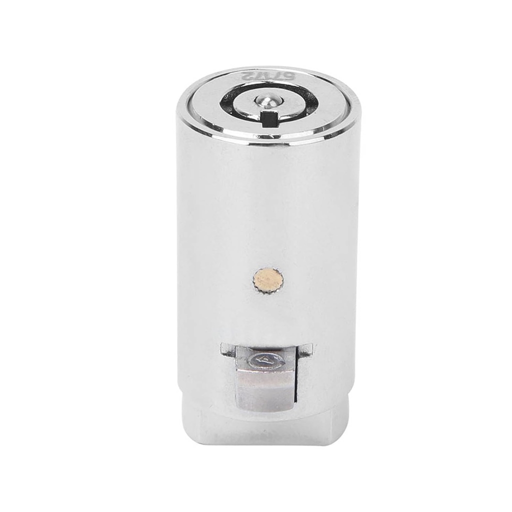 Vending Machine Lock and Key, Soda Machine Lock with Tubular Keyway Snack Machine Lock Candy Machine Lock Replacement for Coke Machine Gumball Machine