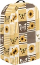 Multi-Functional Blender Appliance Cover with Adjustable Drawstring, Blender Protector Coffee Maker Food Processor Protection Covers, Sunflower Butterfly Plaid