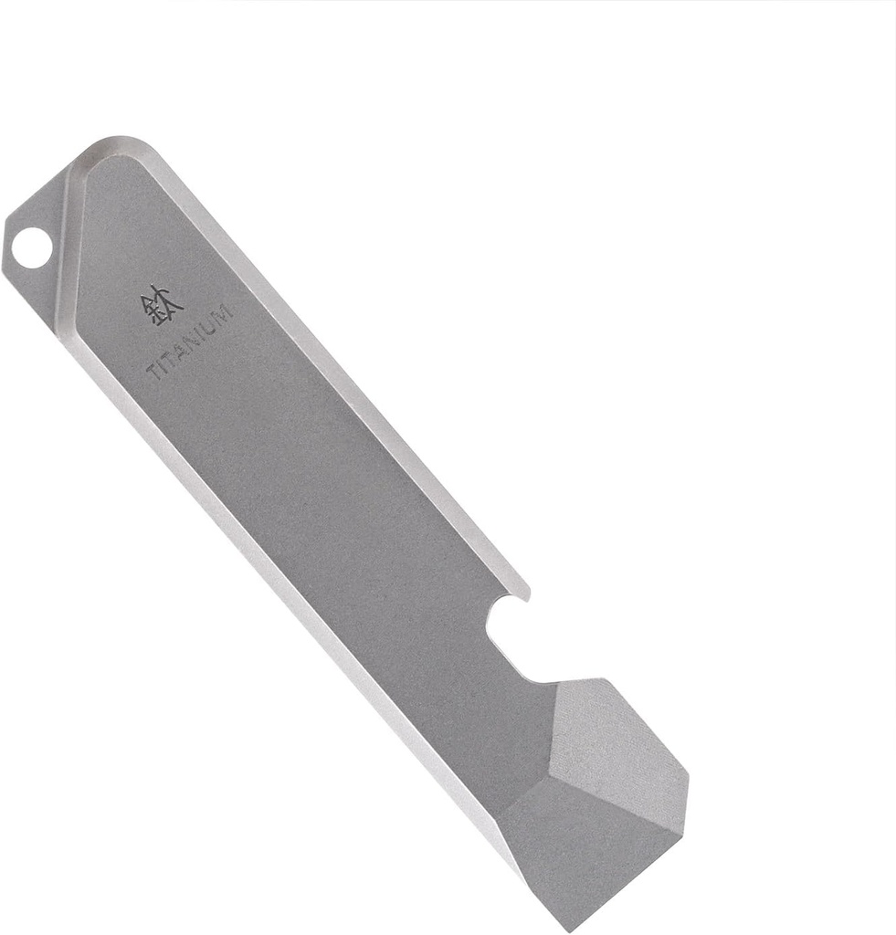 BANG TI Titanium EDC Pry Bar with Bottle Opener Function Portable Multi Tool