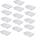 Ciieeo Bread Baking Aluminum Foil Boxes Cake Baking Liners Food Storage Containers Multi-function Box