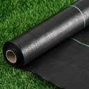 Weed Barrier Landscape Fabric Heavy Duty, 2.6FT x 100FT Thicken Garden Blocker Fabric Weed Mats, Weed Control Garden Cloth, Woven Geotextile Fabric for Garden Beds, Underlayment, Commercial Driveway