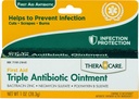 Thera Care Triple Antibiotic Ointment | First Aid | Infection Prevention and Protection | 1.0 oz | Topical Wound Care for Minor Scrapes and Cuts