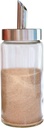Cinnamon (4.25 inch Hight) Dispenser/Pourer/Shaker – MODREN STILE Brushed Nickel - Stainless Steel Lid - ideal Sugar & cinnamon