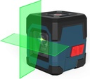 Laser Level, RockSeed Cross Line Laser with Self-Leveling, Vertical and Horizontal Line, Rotatable 360 Degree, Carrying Pouch, Battery Included(Green)