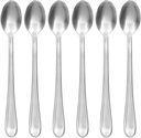 Cambridge 3207E9HCW08 Malibu Satin Iced Tea Spoons, Set Of 6