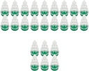 Angoily 24pcs Christmas Tree Candy Jar Candy Containers for for Storing Marshmallows Cookies Chocolates