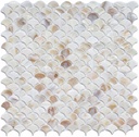 Mother of Pearl Fish Scale Pattern Mosaic Tile for Kitchen Backsplash Bathroom Wall Pool Tile Shower Room Oyster Shell Decorative Tile(1 Sheet Colorful)