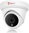 Anpviz 5MP IP PoE Dome Security Camera with Mic/Audio,Turret Camera Outdoor Camera IP66 Weatherproof,98ft Night Vision Wide Angle 2.8mm,White (IPC-D350W-S)