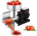 Electric Tomato Strainer Machine 450W 110V Commercial Tomato Milling Machine Stainless Steel Sauce Maker Machine Food Squeezer for Tomato Strawberry Blueberry Sauce
