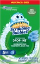 Scrubbing Bubbles Toilet Bowl Tablets, Continuous Clean Toilet Drop In Discs, Each Tablet Provides 4 Weeks of Protection Against Stains and Build Up, 5 Count (Pack of 1)