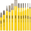 Stanley Cold Chisel & Punch Set 12 Piece