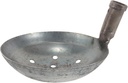 Metal Sifting Ladle Heavy-Duty Cleaning Scoop for Efficient Waste Removal for Hard Reach Areas for Home and Outdoor Use and Reusable