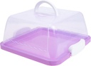 Portable Cake Packing Box Plastic Wedding Cake Carrier Container Container