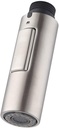 7Trees G1/2 Replacement Part for Bathroom Kitchen Faucet Pull-Out Spray Head Water Nozzle, 0.8 inch Connector(MALE) (Stainless Steel Body)