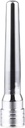 milk steamer wand, Stainless Steel/Silicone Steam Nozzle Coffee Machine Modified Steam Head ，Compatible For Delonghi EC680 EC685 CEP3420,for easy diy(Stainless Steam Head)