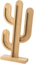 Bamboo Cactus Coffee Holder Organizer Bamboo Coffee Stand for Kitchen and Home Use Stylish Desktop Storage Solution