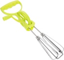 2pcs Manual Hand Crank Egg Mixer Spinner Hand Crank Old Fashioned Egg Machine