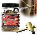 Cat's Claw Fasteners 75 Pieces 1.5" for Hardwoods | Replaces Fence Staples Installs Quickly with Power Drill - No Hammer Needed | Durable & Stronger Than Standard Fencing Staples Easy Install