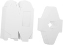 Wrapping Box for Pastry Reusable Cake Carrier Cake Carrier Cupcake Box White