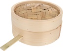Healifty Reusable Steamer Basket with Lid Non Stick Food Steamer for Vegetables Fish Dumplings Fits Wok and Stockpots Cooking Tool for Healthy Asian and Chinese Cuisine