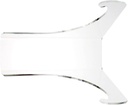 Alipis Solid Construction Acrylic Plate Stand Kitchen Plate Dish Holder Rack Tea Cake Holder for Home