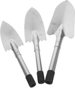 3pcs Small Garden Shovels for Planting Hand Tools for Gardening for Flowers Vegetables and Soil Work