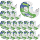 18 Pcs Transparent Tape with Dispenser, 0.7 x 1000 in Clear Tape Rolls Bulk, Office Tape Refills for Desk, Craft, and Gift Wrapping