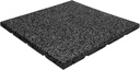 Playsafer Elevate Rubber Playground Tiles - 1" High Density Interlocking Shock Absorbent Safety Tile for Playgrounds, and Exercise Equipment - 20" X 20" (Gray, 20 Tiles - 52 Sq. Ft)