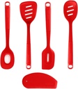 Betty Crocker Slotted Utensils Bundle. Set of 5 Utensils, ideal for any cooking or baking need. Prime quality, easy to clean, multi-functional, tools for your kitchen