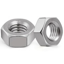 250pcs #6-32 Hex Nuts, 304 Stainless Steel 18-8 External Hex nut 6-32, SAE Hex Machine Screw Nuts Hardware Nuts (VG01311)
