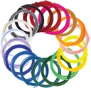 SCRIB3D Pen Filament Refills, 20 Colors, 320 Feet, 1.75mm PLA, Works with SCRIB3D, PIKA3D, MYNT3D and Most Other 3D Printing Pens