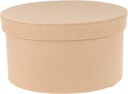 Kraft Paper Cookie Box Snack Storage Box Decorative Cake Carrier Lid Handle