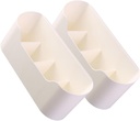 Zerodeko 2pcs Hanging Baskets for Kitchen Bathroom Compartment Box Wall Hanging Makeup Storage Holder