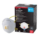 3M 8511 Drywall Sanding N95 Cool Flow Válvula respirador descartável, 10-Pack