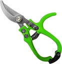 Garden Guru Ergonomic Garden Snips Clippers - Professional Hand Pruner Pruning Shear Scissors with Comfort Grip Handles for Gardening Trimming and Yard Work – High Carbon Steel, 1 Pack