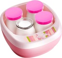 Automatic Yogurt Machine-Electric Automatic Yogurt Maker Mini Portable Yogurt Making Machine Plastic Container Kitchen Appliance