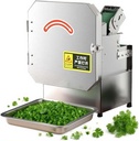 Professional Electric Vegetable Cutter 300W, High-Efficiency Adjustable Thickness Slicer 1.5-35mm, Food Processor For Chives Scallions Beans, Perfect For Commercial Kitchens