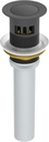 Symmons RL324MB Push Pop Sink Drain, Matte Black