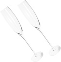2 Pcs Thin Crystal Glasses Lead-free Wine Goblets Unique Wine Glasses Simple Classic Design