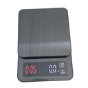 3kg Electronic Scale Digital Scale Flip-Open Lid Accurate Weighing Machine for Tea Coffee Jewelry