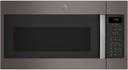 GE JVM7195EKES 1.9 Cu. Ft. Over-The-Range Microwave, Solid Black