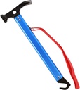REDCAMP 3-in-1 Aluminum Tent Stake Hammer and Puller Tool, Multi-Functional Heavy Duty Metal Camping Hammer Mallet Ultralight for Backpacking Hiking Gardening, Blue