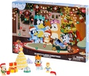 Bluey Advent Calendar Pack Toys for Girls and Boys, 24 Days of Surprises, Kids 2025 Advent Calendar w/Accessories, Stickers & Mini Christmas Tree